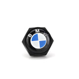 4pcs/set BMW M Power Alpina Logo Stainless Steel Car License Plate Bolts