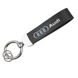 Audi PU Leather Car Logo Keychain