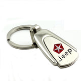 Jeep Metal Car Logo Keychain