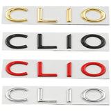 Renault CLIO Letter Logo Metal Car Trunk Sticker Emblem Badge Decal