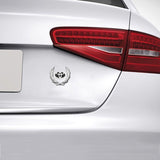 Toyota Wheat Metal Car Window Sticker Emblem Badge Decal