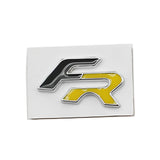 SEAT FR Logo Metal Car Steering Wheel Sticker Emblem Bagde Decal