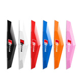 6pcs Audi Sline TPU Car Door Anti-collision Protective Stickers Bumper Strip Decal