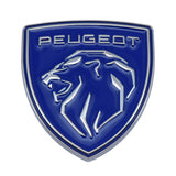 Peugeot Lion Head Logo Metal Car Rear Sticker Decal Auto Body Emblem Badge