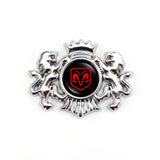 Dodge Double Lion Metal Car Rear Sticker Auto Window Emblem Badge Decal