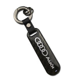 Audi Sline Carbon Fiber Car Logo Keychain Keyring