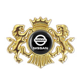 Nissan Nismo Double Lion Metal Car Rear Sticker Auto Window Emblem Badge Decal