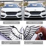 BMW Angle Wings Metal Car Front Hood Bonnet Sticker Emblem Badge