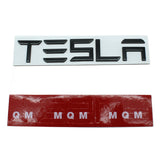 Tesla Metal Car Rear Sticker Emblem Badge Decal