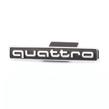 Audi Quattro Logo ABS Car Front Grille Emblem Badge Decal