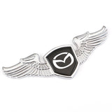 Mazda Angle Wings Metal Car Front Hood Bonnet Sticker Emblem Badge
