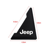 2PCS Jeep Car Door Corner Edge Cover Anti-Scratch Protective Sticker