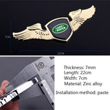 Land Rover Range Rover Angle Wings Metal Car Front Hood Bonnet Sticker Emblem Badge