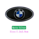 BMW M Power Elliptical Metal Car Window Sticker Emblem Badge Decal