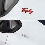 MG Trophy Logo Metal Car Body Sticker Rear Emblem Badge