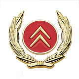 Citroen Wheat Metal Car Window Sticker Emblem Badge Decal
