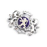Peugeot Double Lion Metal Car Rear Sticker Auto Window Emblem Badge Decal