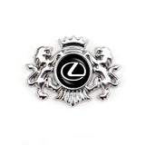 Lexus Double Lion Metal Car Rear Sticker Auto Window Emblem Badge Decal