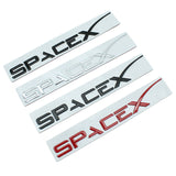 Tesla SpaceX Logo Metal Car Rear Sticker Emblem Badge Decal
