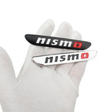 1PC Nissan Nismo Logo Metal Car Sticker Badge Decal