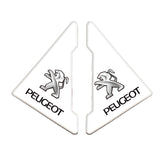 2PCS Peugeot Car Door Corner Edge Cover Anti-Scratch Protective Sticker