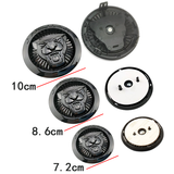 7.2cm 8.6cm 10cm Jaguar ABS Car Front Center Grille Emblem Badge Sticker Decal