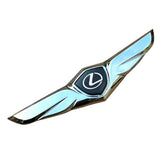 Lexus Metal Wings Car Front Hood Sticker Emblem Badge Decal