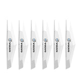 6pcs Volvo TPU Car Door Anti-collision Protective Stickers Bumper Strip Decal