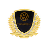 VW Metal Diamond Car Rear Sticker Trunk Emblem Badge Decal