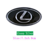 Lexus Elliptical Metal Car Window Sticker Emblem Badge Decal