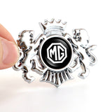 MG Double Lion Metal Car Rear Sticker Auto Window Emblem Badge Decal