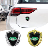 Land Rover Car Logo Shield Metal Auto Window Sticker Emblem Badge Decal
