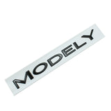 Tesla ModelY Letter ABS Car Rear Sticker Decal Emblem Badge