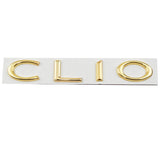 Renault CLIO Letter Logo Metal Car Trunk Sticker Emblem Badge Decal