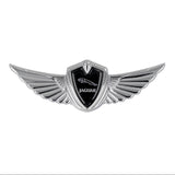 Jaguar Logo 3D Metal Wing Car Emblem Sticker Badge Decal