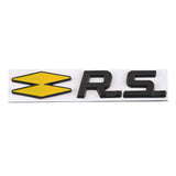 Renault RS Logo Metal Car Rear Sticker Emblem Badge Decal