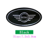 MINI Cooper Elliptical Metal Car Window Sticker Emblem Badge Decal