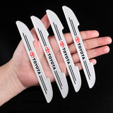 4pcs Toyota Car Door Bumper Strip Anti-collision Protection Sticker