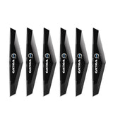 6pcs Volvo TPU Car Door Anti-collision Protective Stickers Bumper Strip Decal