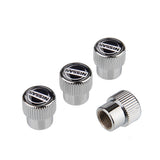 4pcs/set Nissan Nismo GTR Logo Car Air Valve Stem Caps Auto Tyre Valve Covers