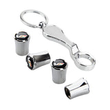 4pcs/set Cadillac Logo Car Air Valve Stem Caps Auto Tyre Valve Covers