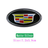 Cadillac Elliptical Metal Car Window Sticker Emblem Badge Decal