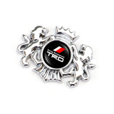 Toyota TRD Double Lion Metal Car Rear Sticker Auto Window Emblem Badge Decal