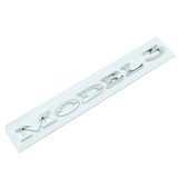 Tesla Model3 Letter ABS Car Rear Sticker Decal Emblem Badge
