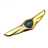 Ford Logo Metal Wings Car Front Hood Bonnet Center Sticker Emblem