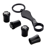 4pcs/set Infiniti Logo Car Air Valve Stem Caps Auto Tyre Valve Covers