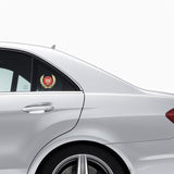 Jaguar Wheat Metal Car Window Sticker Emblem Badge Decal