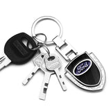 Ford Logo Shield-shaped Metal Car Keychain