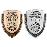 Land Rover Metal Shield Car Rear Sticker Auto Window Emblem Badge Decal