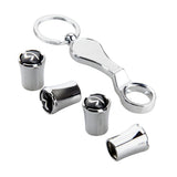 4pcs/set Infiniti Logo Car Air Valve Stem Caps Auto Tyre Valve Covers